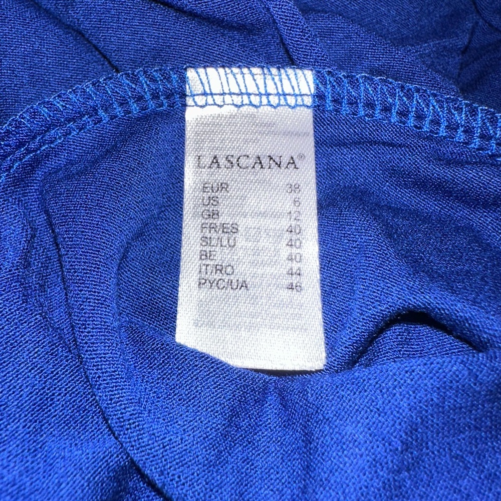 NWOT Lascana Blue Maxi Dress - Picture 6 of 6